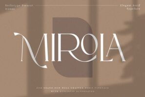 Mirola - Serif Font