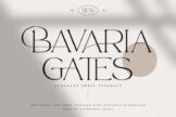 Last preview image of Bavaria Gates – Serif Font