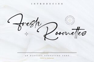 Fresh Roomettes  - Script Font