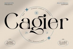 Cagier - Display Font