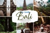 Last preview image of Bali Lightroom Presets