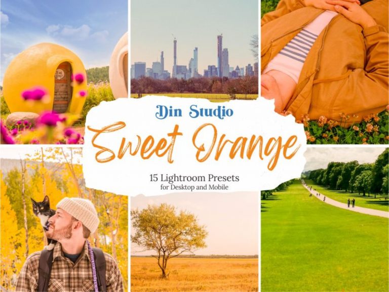 Preview image of Sweet Orange Lightroom Presets