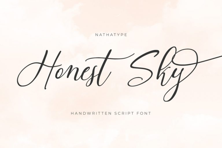Preview image of Honest Sky- Script Font