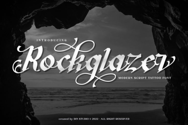 Preview image of Rockglazer – Script Font