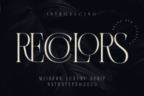 Recolors- Serif Font
