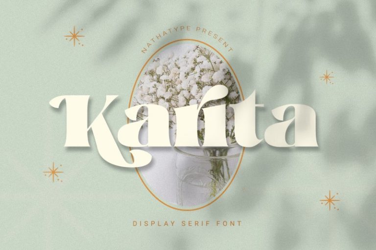 Preview image of Karita- Display Font
