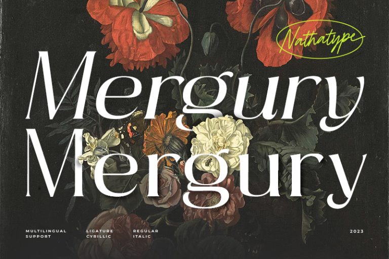 Preview image of Mergury- Sans Serif Font