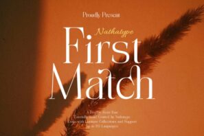 First March- Display Serif Font