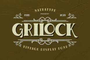 Grilock- Display Font