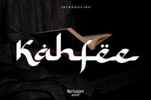 Kahfee- Display Font