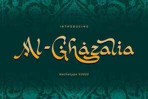 Al-Ghazalia - Display Font