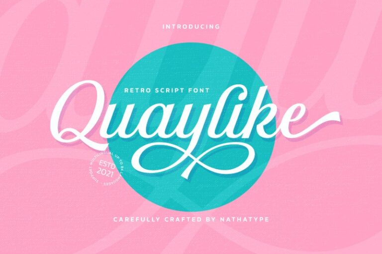 Preview image of Quaylike-Handwritten Font