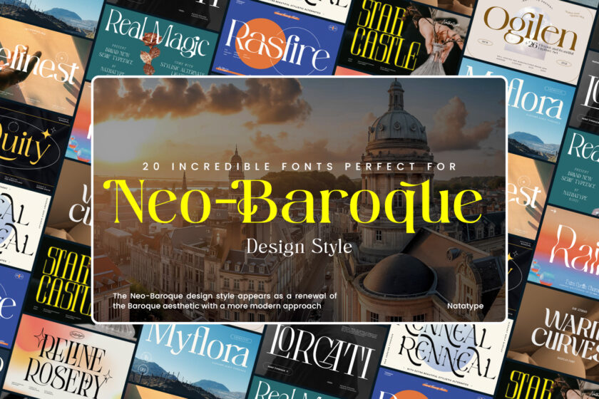 picture of 20 Incredible Fonts Perfect for Neo-Baroque Design Style