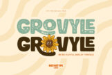 Last preview image of Grovyle – Modern Retro Display Font