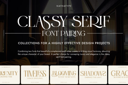 picture of 10 Classy Serif Font Pairing Collections for a Highly Effective Design Projects