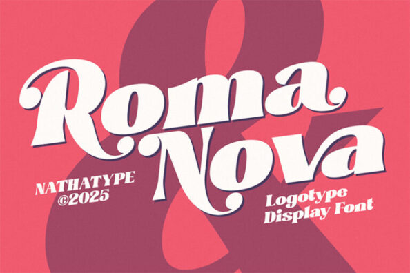 Roma Nova - Logotype Display Serif Font