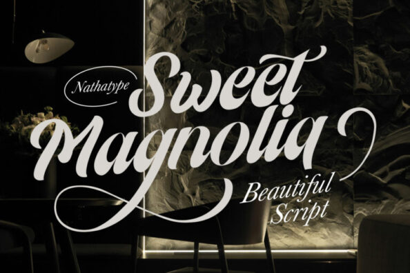 Sweet Magnolia - Beautiful Script Font