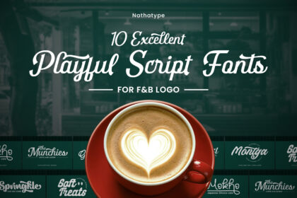 picture of 10 Excellent Playful Script Fonts for F&B Logo