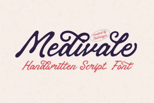 Medivale - Handwritten Script Font