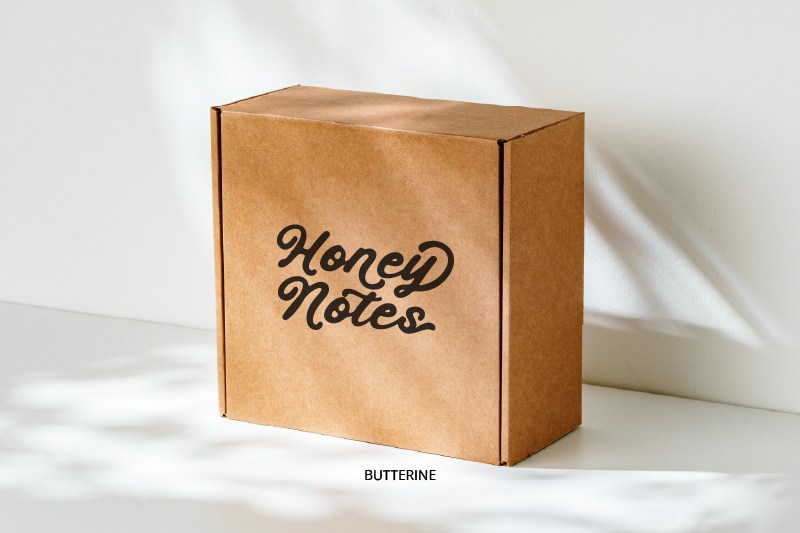 fonts for dessert branding