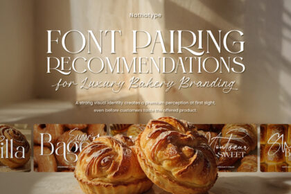 picture of Top Recommendations of Luxury Fonts for Bakery Branding