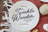 Last preview image of Twinkle Wonder – Charming Handwritten Font