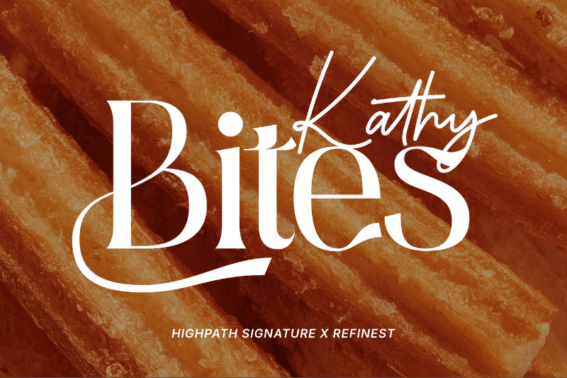 Luxury fonts for bakery