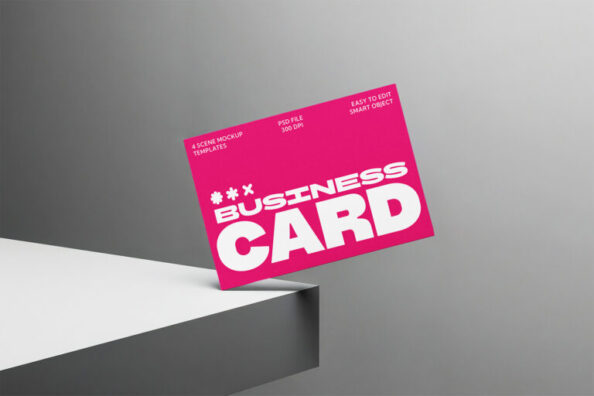 Business Card Mockup Free