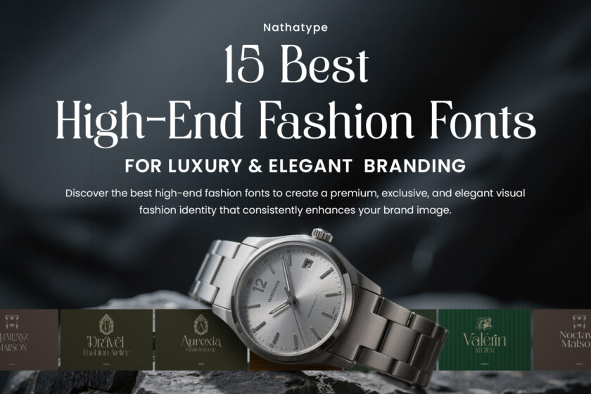 picture of 15 Best High-End Fashion Fonts for Luxury & Elegant  Branding