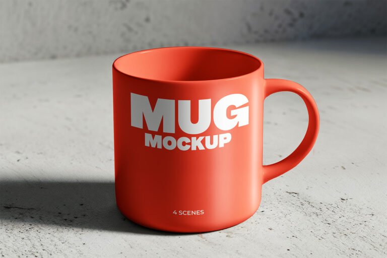 Preview image of High Resolution Mug Mockup Free