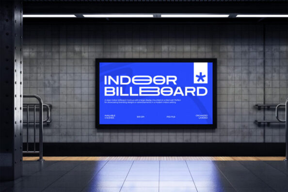High Quality Billboard Mockup Free