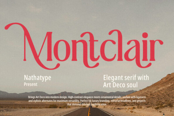 Montclair - Modern Serif Font