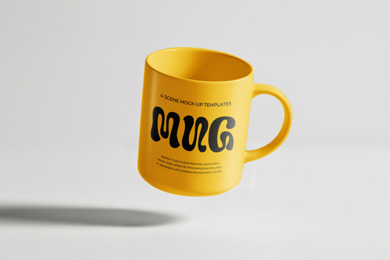 Preview image of High Quality Mug Mockup Free