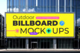 Last preview image of High Resolution Billboard Mockup Free