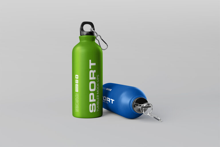 Preview image of Realistic Sport Tumbler Mockup Free