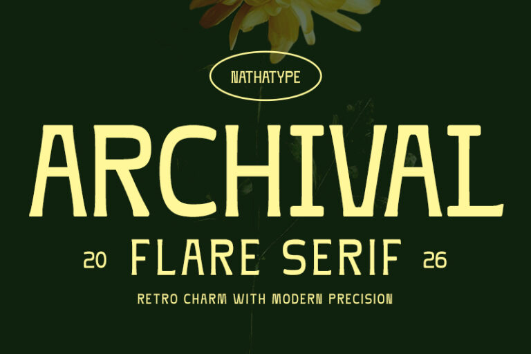 Preview image of Archival – Retro Serif Font