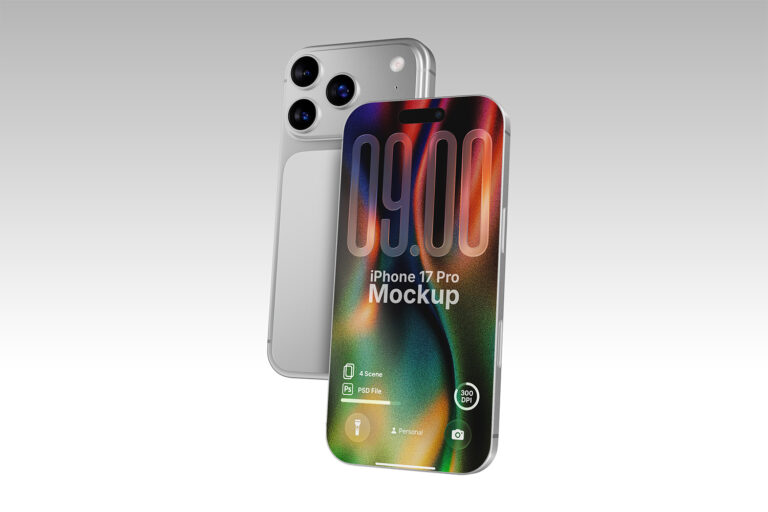 Preview image of High Resolution iPhone 17 Pro Mockup Free
