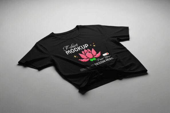 Realistic T-Shirt Mockup Free