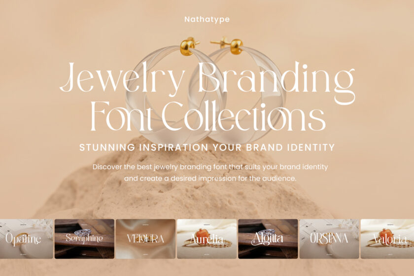 picture of Jewelry Branding Font Collections: Stunning Inspiration Your Brand Identity