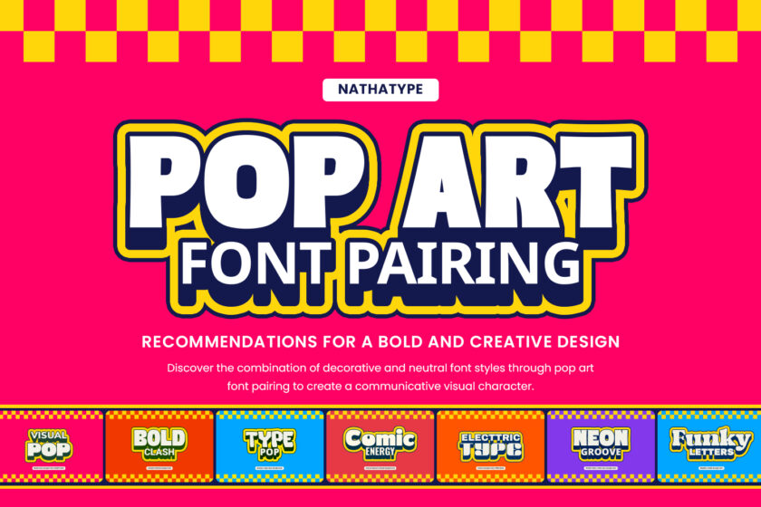 picture of Pop Art Font Pairing Recommendations for a Bold and Creative Design