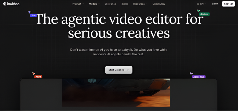 the first AI video editor