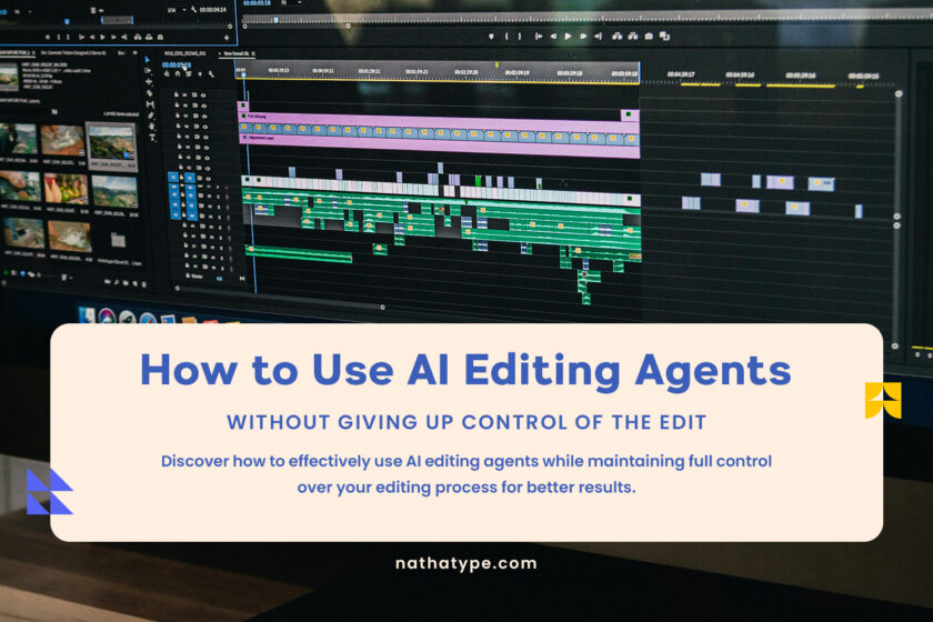 picture of How to Use AI Editing Agents Without Giving Up Control of the Edit