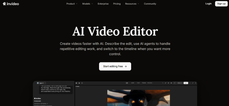 AI video editor for faster post-production